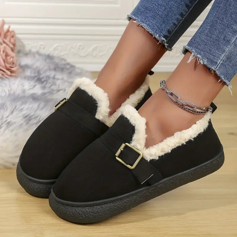 Cozy Buckle Slippers
