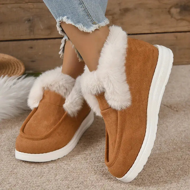Fluffy Winter Boots
