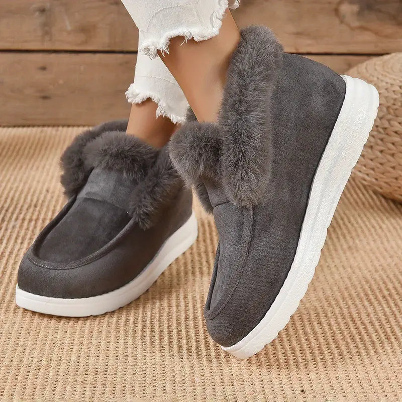 Fluffy Winter Boots
