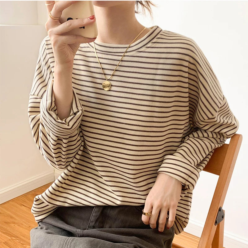 Coffee &amp; Calm Cotton Long-Sleeve