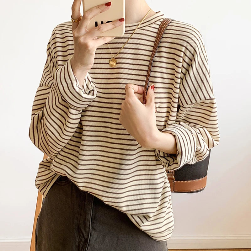 Coffee &amp; Calm Cotton Long-Sleeve