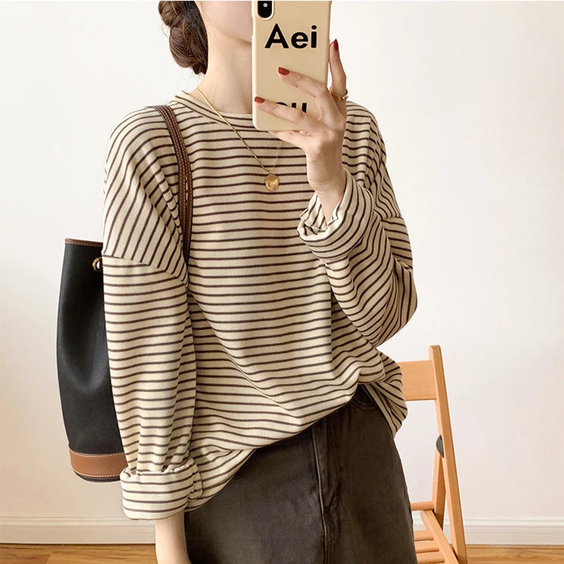 Coffee &amp; Calm Cotton Long-Sleeve