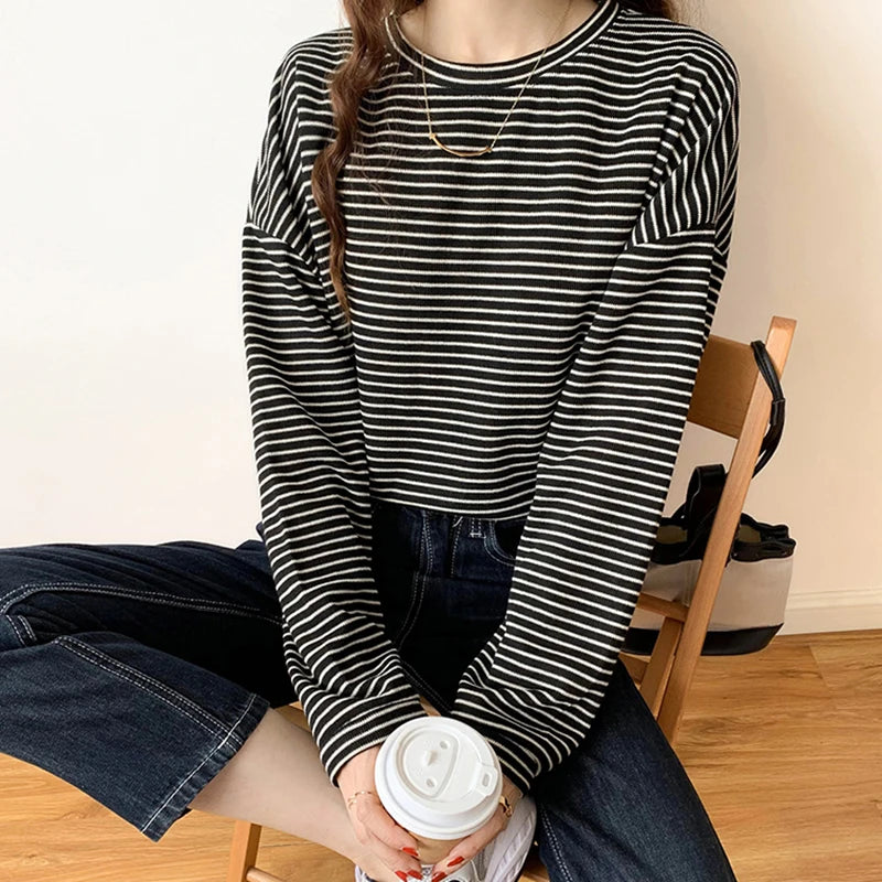 Coffee &amp; Calm Cotton Long-Sleeve