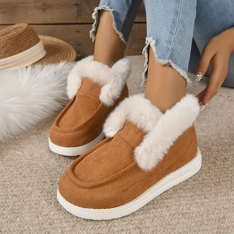 Fluffy Winter Boots