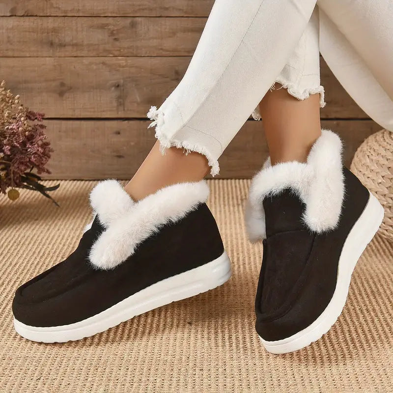 Fluffy Winter Boots