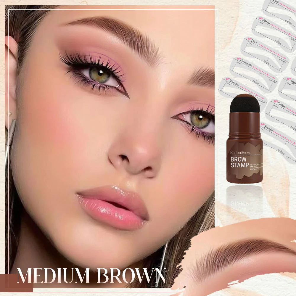 Perfect Brows Stencil &amp; Stamp Kit