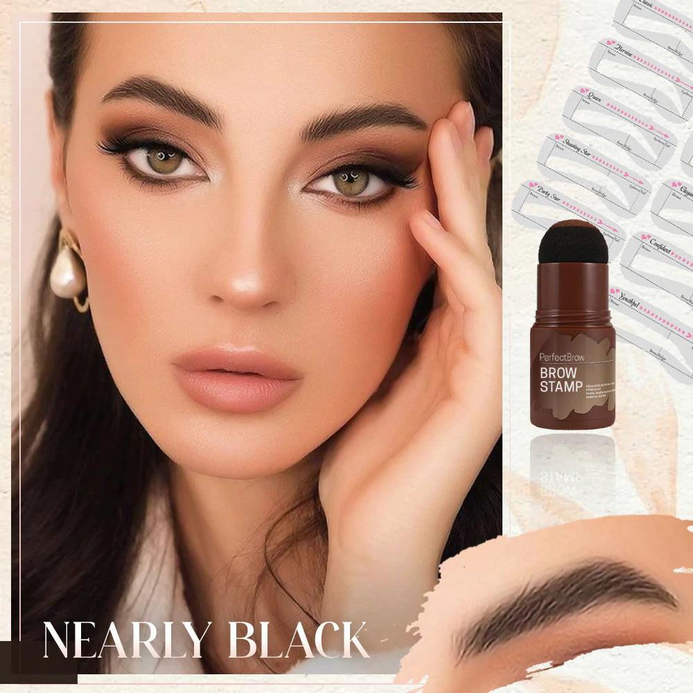 Perfect Brows Stencil &amp; Stamp Kit
