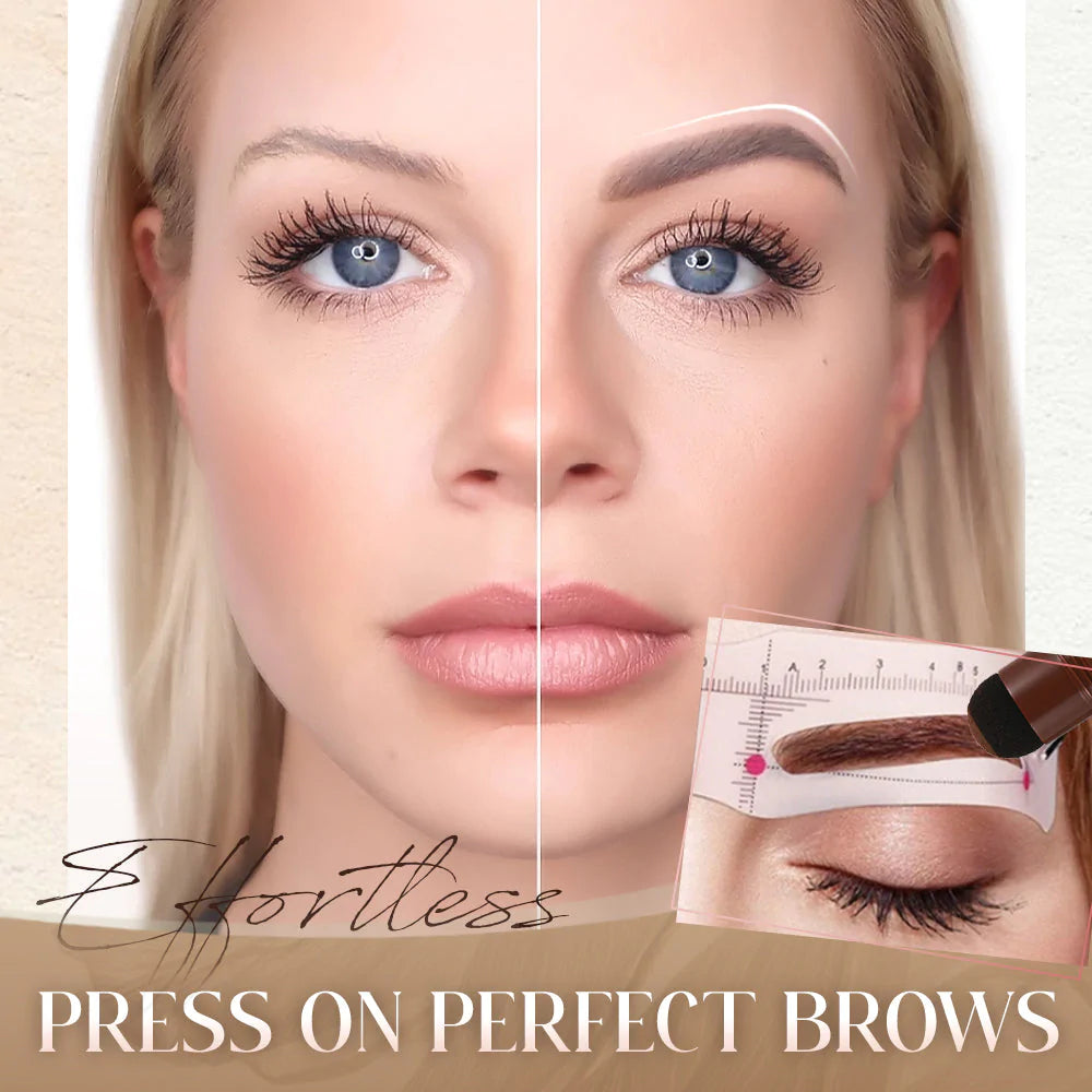 Perfect Brows Stencil &amp; Stamp Kit