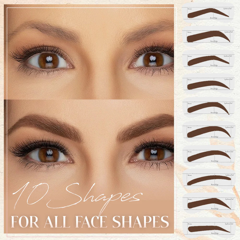 Perfect Brows Stencil &amp; Stamp Kit