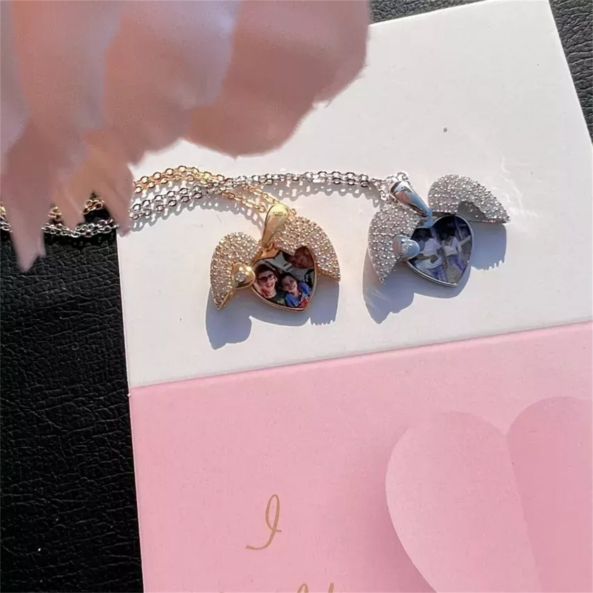 Personalized Heart Locket Necklace With Photo