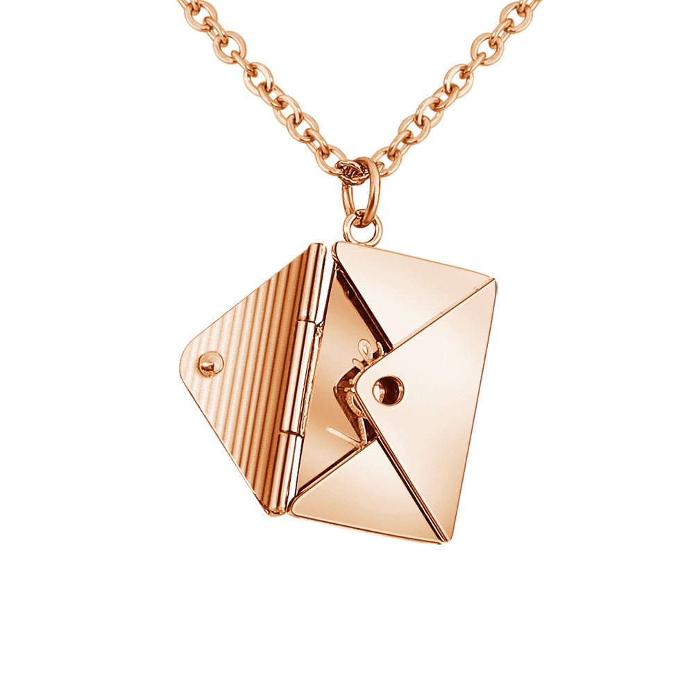 Love Letter Locket Necklace