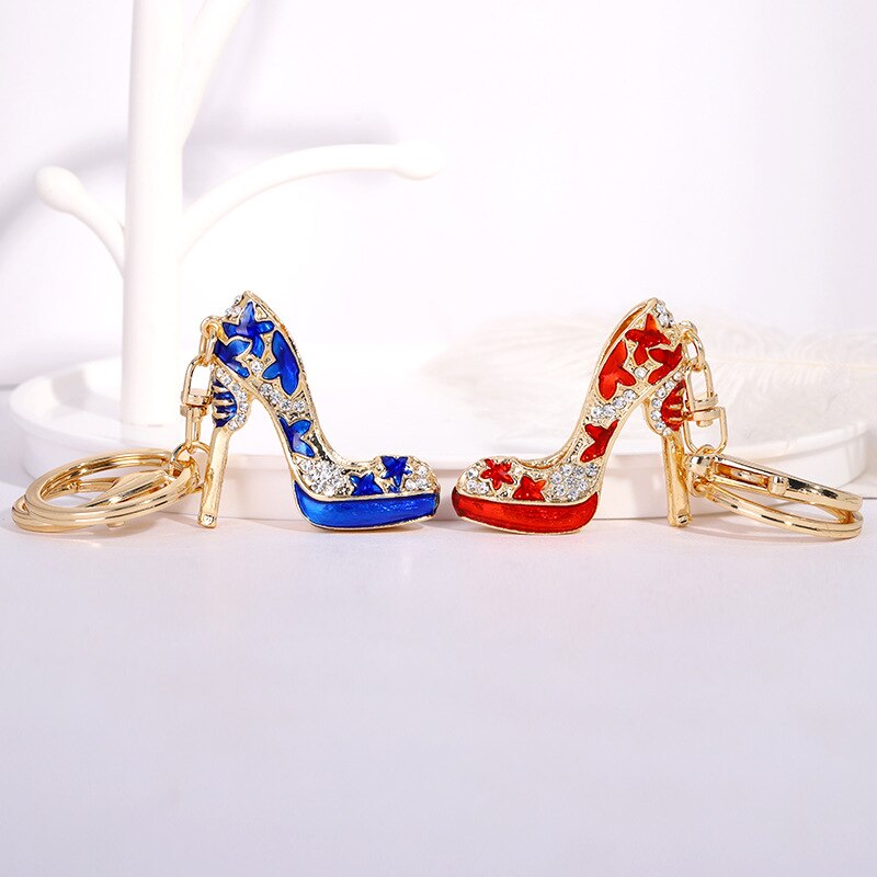 High Heel Shoe Keychain