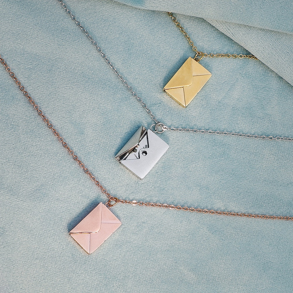 Love Letter Locket Necklace