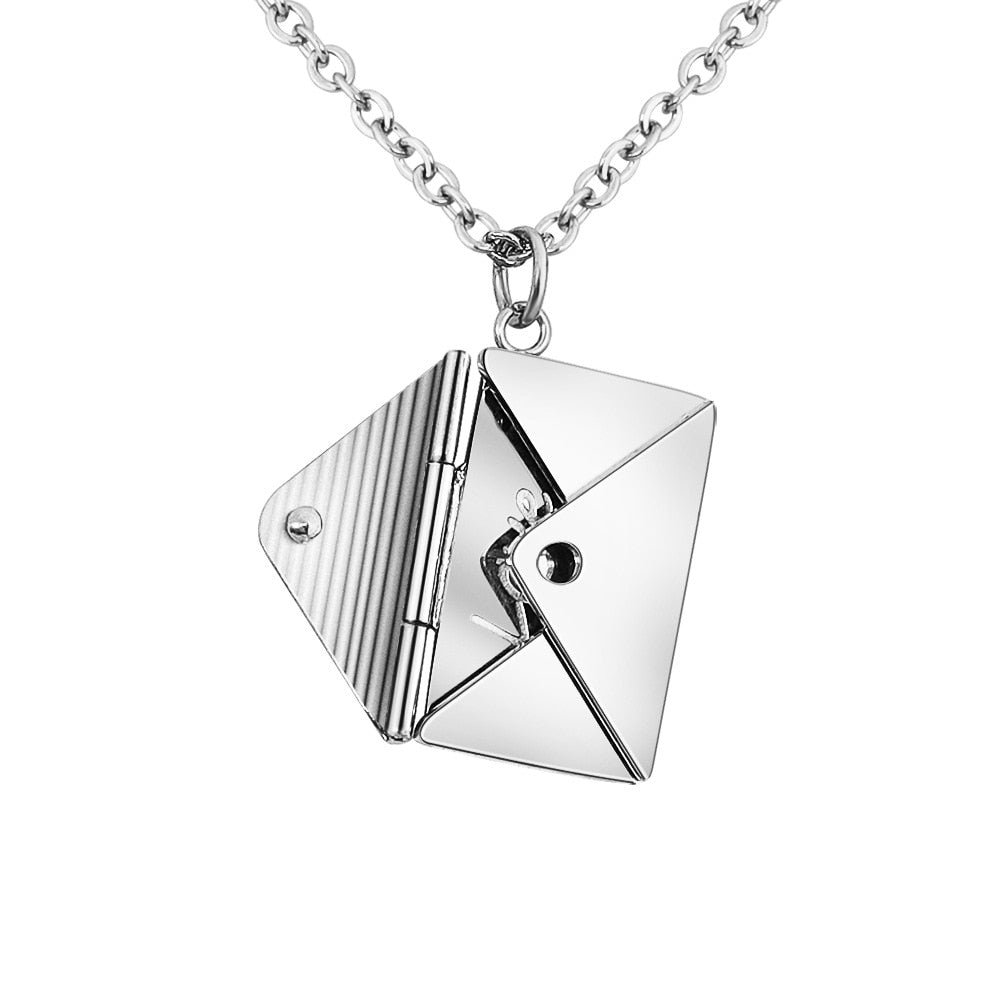 Love Letter Locket Necklace