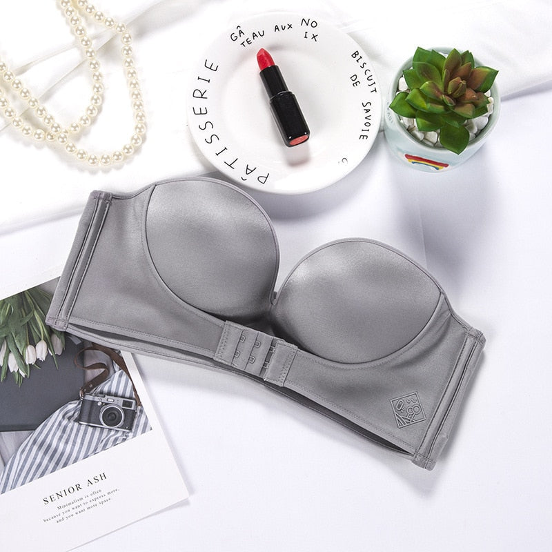 Invisible Stay Up Push Up Bra
