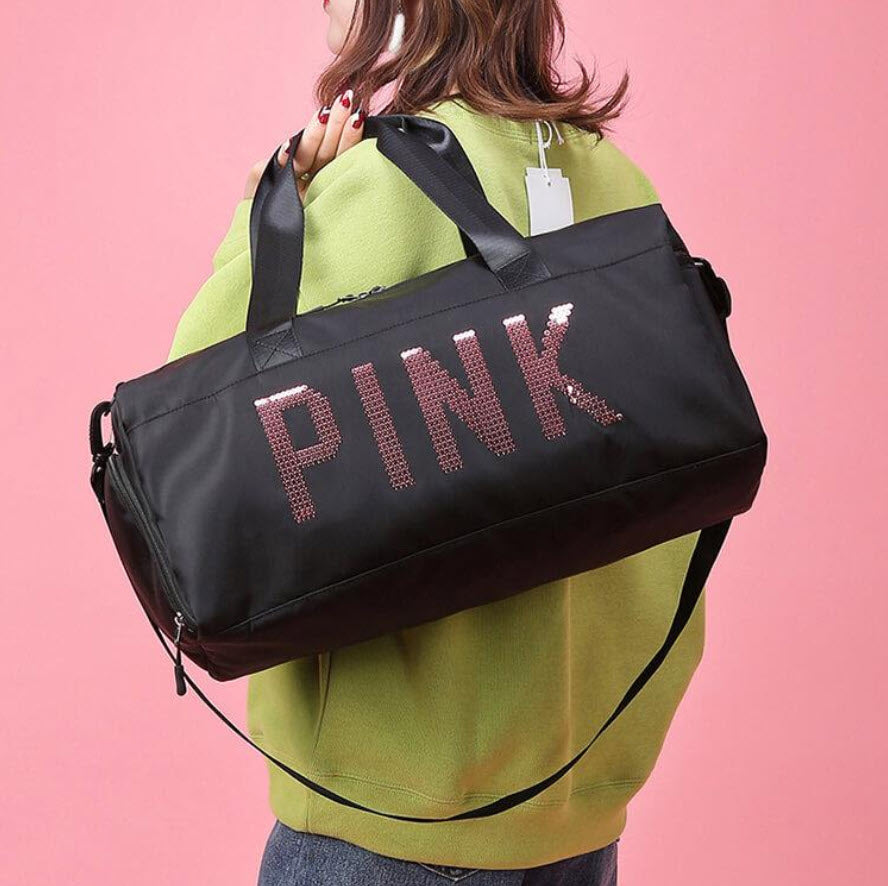 PINK Sequins Duffle Bag
