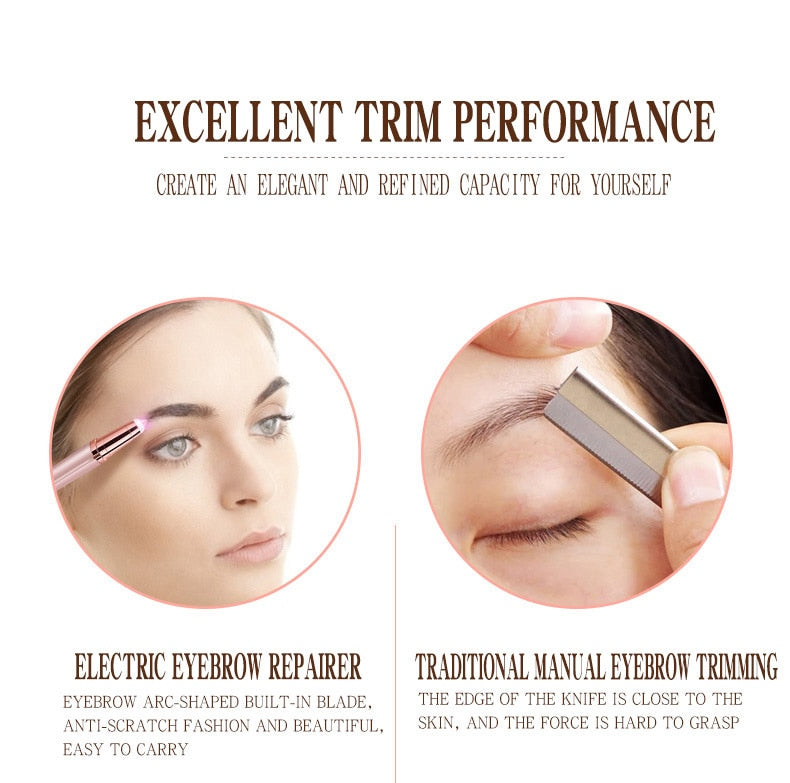 EYEBROW &amp; FACE EPILATOR