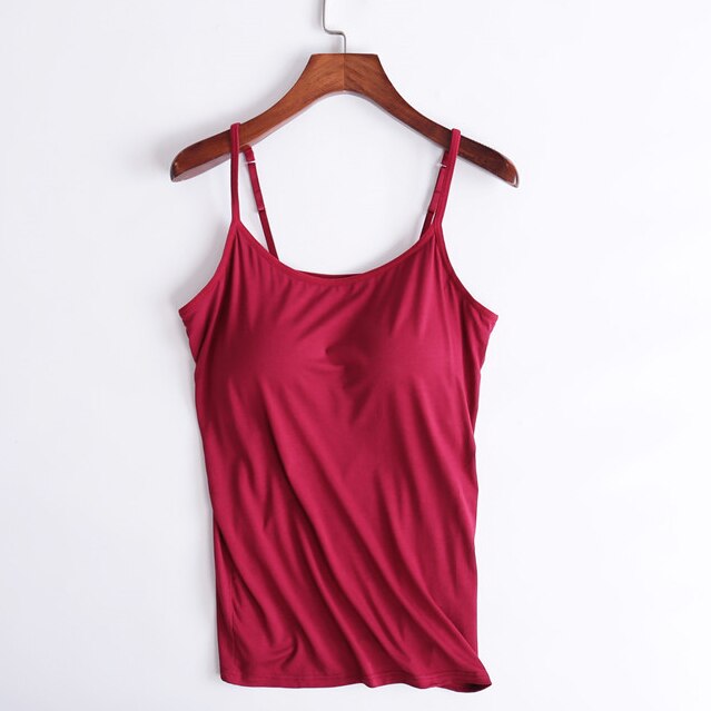 Tank Top with Built in Bra