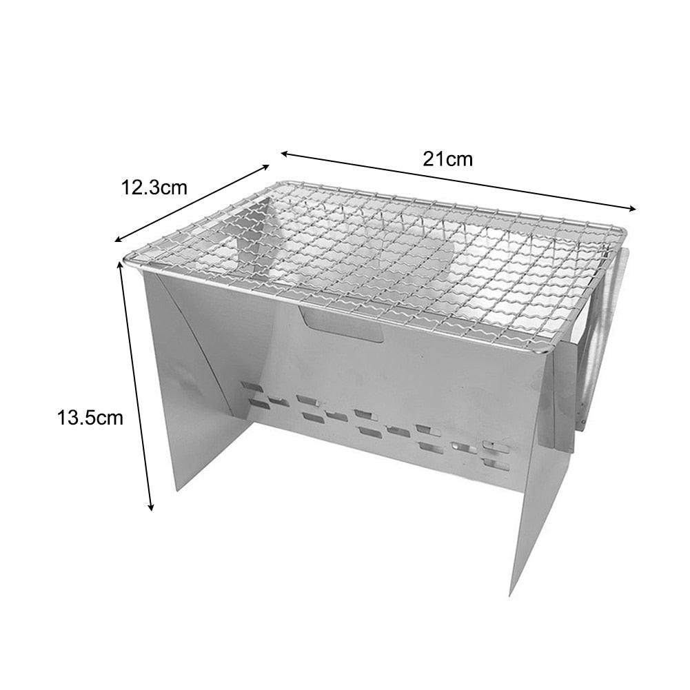 Foldable Wood Burning Camp Stove