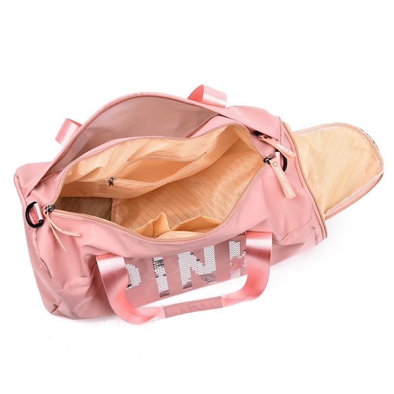 PINK Sequins Duffle Bag