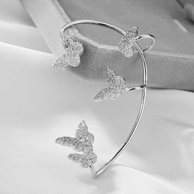 BUTTERFLY EAR CLIPS