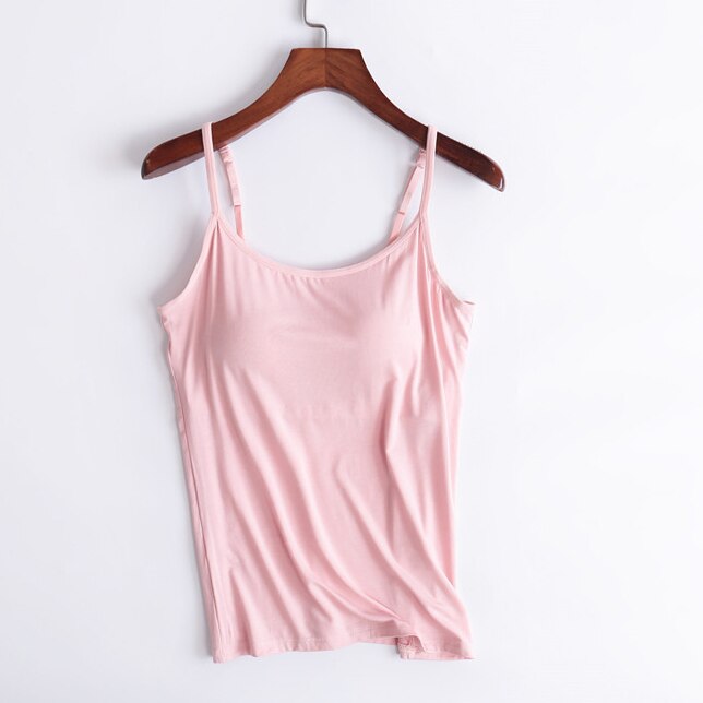 Tank Top with Built in Bra