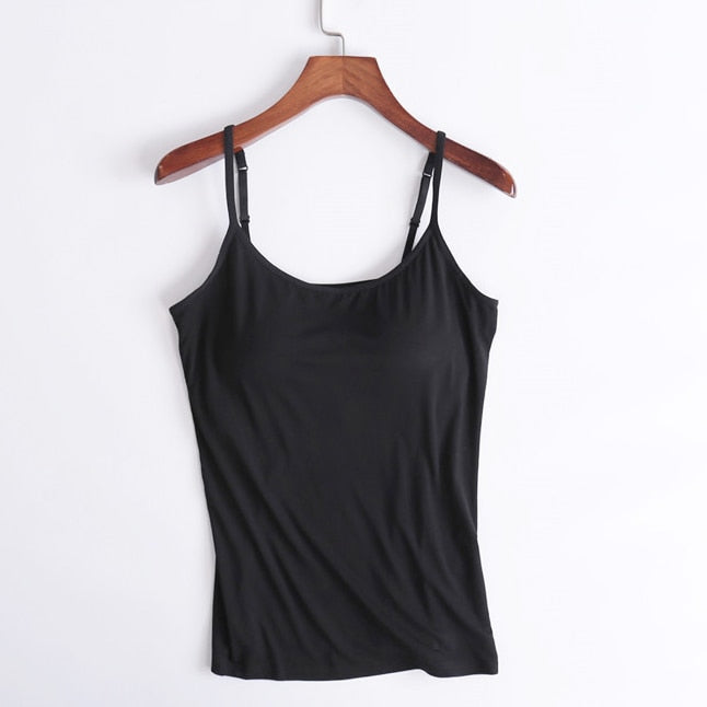 Tank Top with Built in Bra