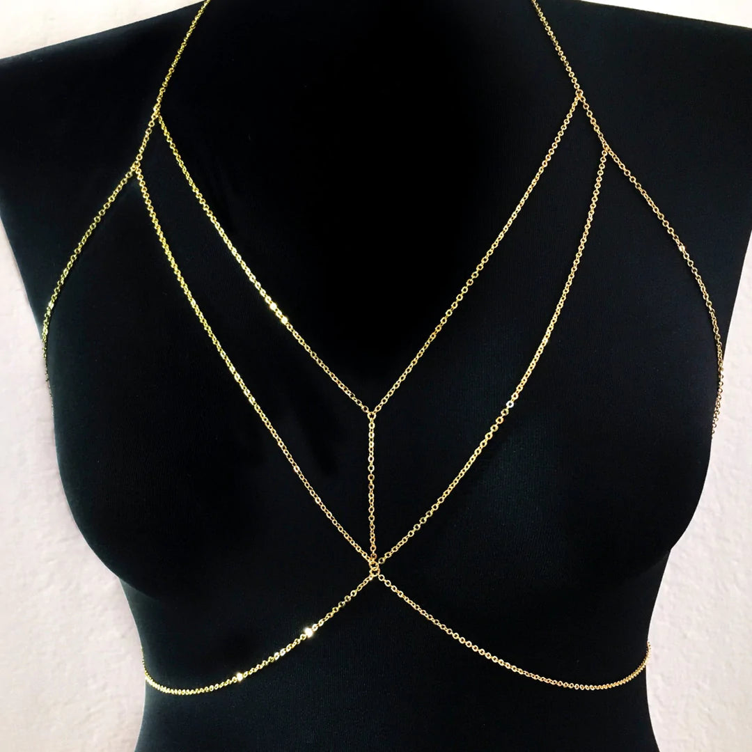 Layered Sexy Bra Chain