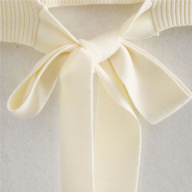 Chloe Bow Knitted Pullover