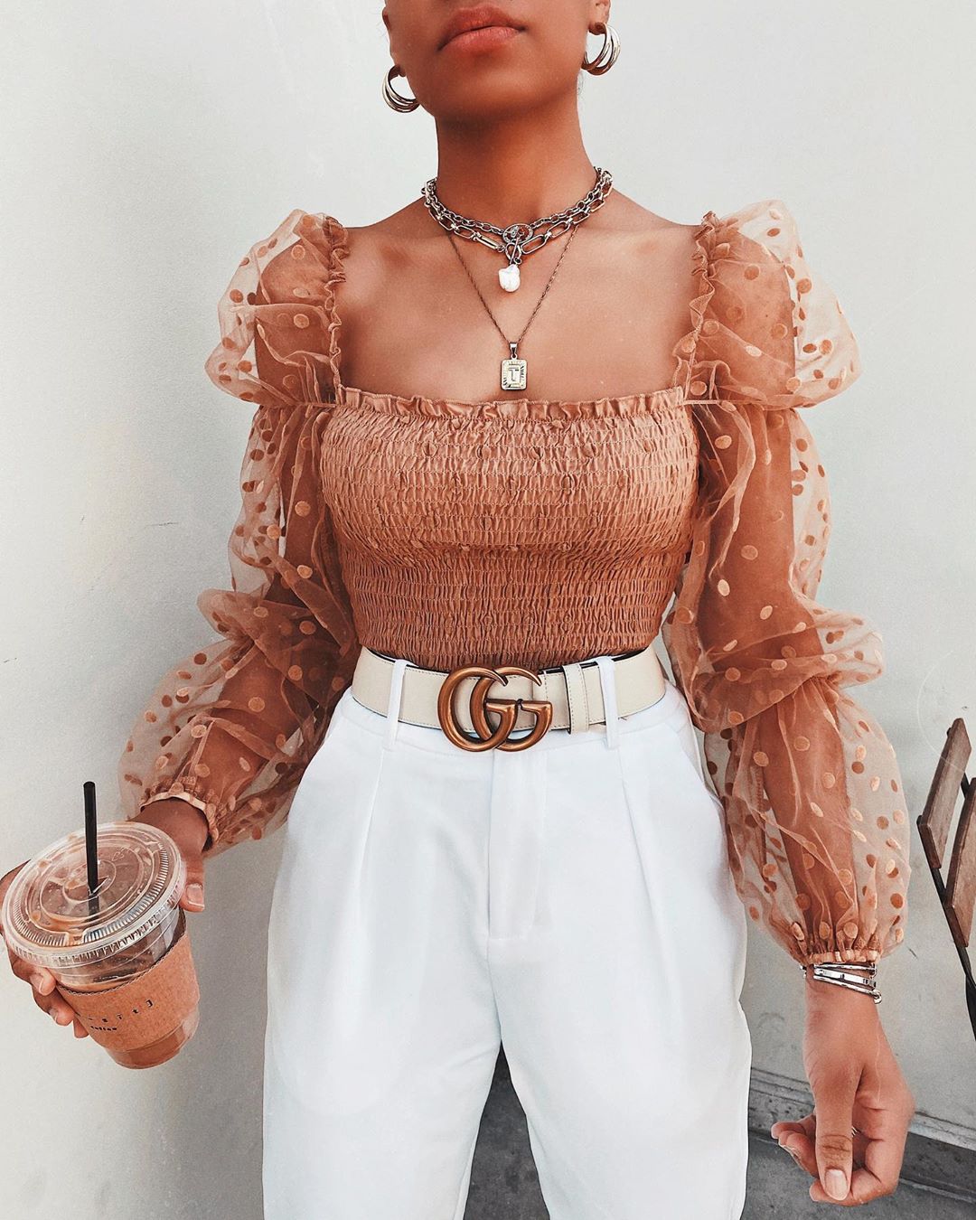 Noa Polka Dot Top