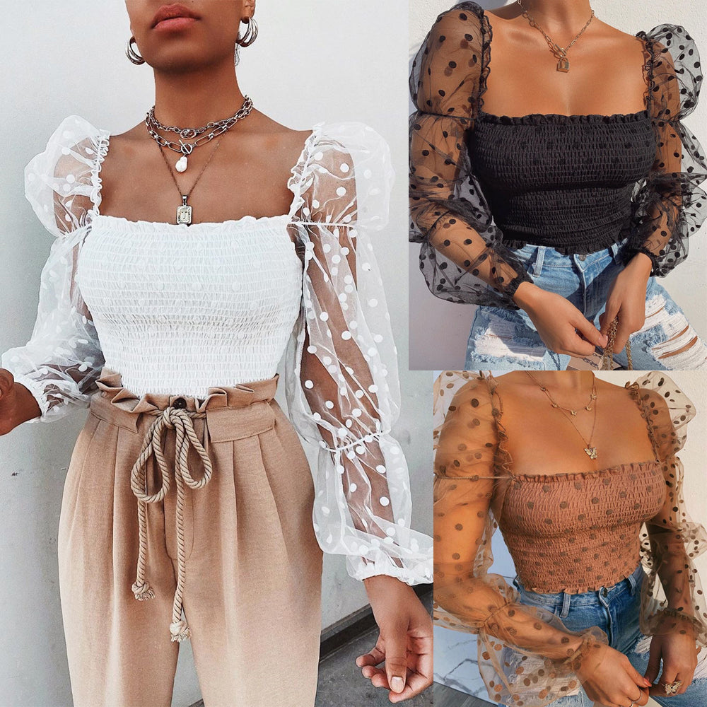Noa Polka Dot Top