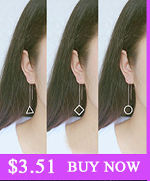 Long Flower Earrings