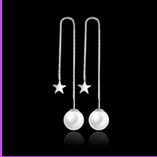 Long Flower Earrings