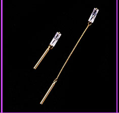 Long Flower Earrings
