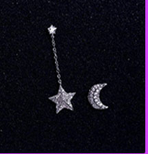 Long Flower Earrings